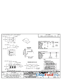 Datasheet SML-LXR1206USBC-TR manufacturer Lumex