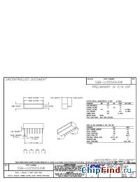 Datasheet SSB-LX2550SUGW manufacturer Lumex