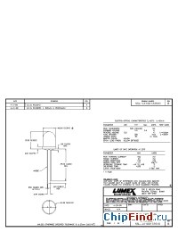 Datasheet SSL-LX100133SYD manufacturer Lumex