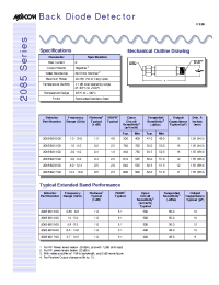 Datasheet 2085-6010-00 manufacturer M/A-COM