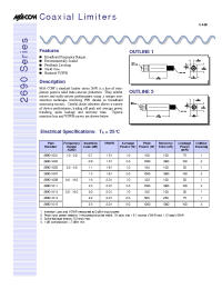 Datasheet 2690-1001 manufacturer M/A-COM