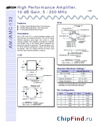 Datasheet AM-132 manufacturer M/A-COM