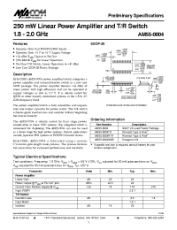 Datasheet AM55-0004 manufacturer M/A-COM