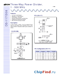 Datasheet DS-117 manufacturer M/A-COM