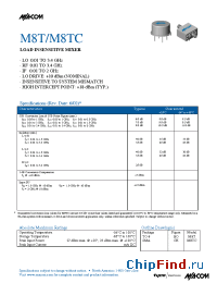 Datasheet M8TC manufacturer M/A-COM