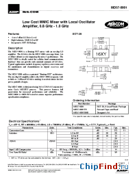 Datasheet MD57-0001TR manufacturer M/A-COM