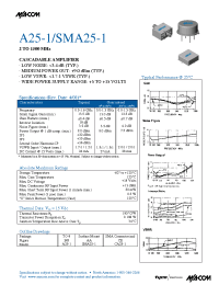 Datasheet SMA70-2 manufacturer M/A-COM