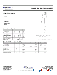 Datasheet LC307THR1-30Q-A manufacturer Marktech