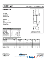Datasheet LC503NHR1-30Q manufacturer Marktech
