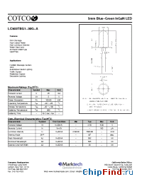 Datasheet LC503TBG1-30G-A manufacturer Marktech