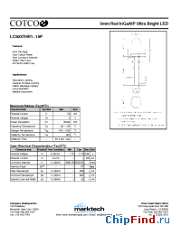 Datasheet LC503THR1-15P manufacturer Marktech