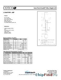 Datasheet LC503THR1-30P manufacturer Marktech
