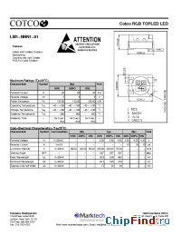 Datasheet LM1-NNN1-01 manufacturer Marktech