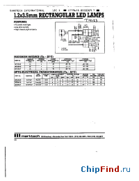 Datasheet MT2100-R manufacturer Marktech