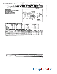Datasheet MT540-UY2 manufacturer Marktech
