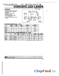 Datasheet MT610-G manufacturer Marktech