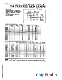 Datasheet MT630-HR manufacturer Marktech
