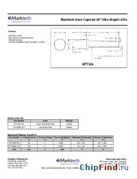 Datasheet MT7386A-UR manufacturer Marktech