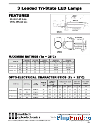Datasheet MT9081-HR manufacturer Marktech