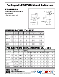 Datasheet MTA1163-G manufacturer Marktech