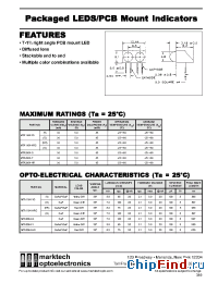 Datasheet MTA2064-G manufacturer Marktech