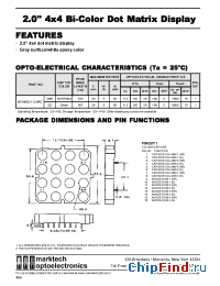 Datasheet MTAN6621-G manufacturer Marktech