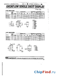 Datasheet MTN1156-13A manufacturer Marktech