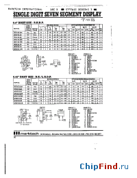 Datasheet MTN2143-CG manufacturer Marktech