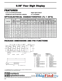 Datasheet MTN2456-11C manufacturer Marktech