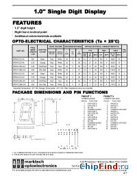 Datasheet MTN4125-24A manufacturer Marktech