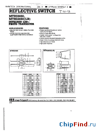 Datasheet MTRS9080LB manufacturer Marktech