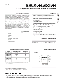 Datasheet DS1087LU-yxx manufacturer MAXIM