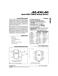Datasheet HI3-0201 manufacturer MAXIM