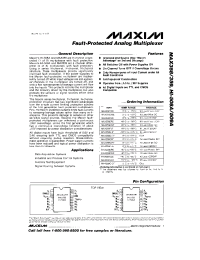 Datasheet HI3-509A manufacturer MAXIM