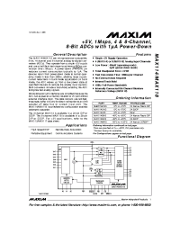 Datasheet MAX6301CPA manufacturer MAXIM