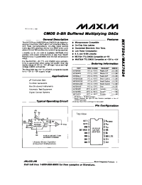 Datasheet MAX7624C manufacturer MAXIM