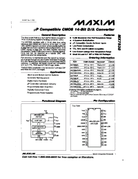 Datasheet MX7538BQ manufacturer MAXIM