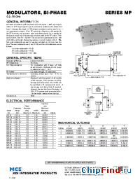 Datasheet MP-98 manufacturer MCE KDI
