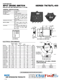 Datasheet TL-472-SD-1 manufacturer MCE KDI