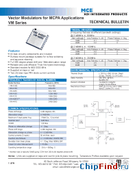Datasheet VM-A05S manufacturer MCE KDI