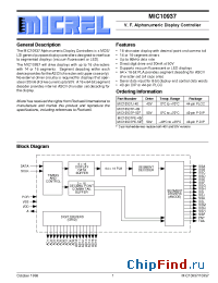 Datasheet MIC10937-40 manufacturer Micrel