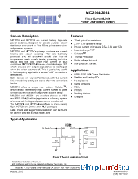 Datasheet MIC2004-0.5YM5 manufacturer Micrel