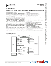 Datasheet SCAN50C400 manufacturer Micrel