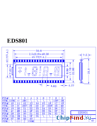 Datasheet ED-S801 manufacturer Micro Electronics