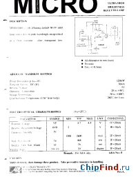 Datasheet MBB51TBH manufacturer Micro Electronics