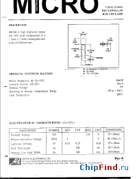 Datasheet MS74D manufacturer Micro Electronics