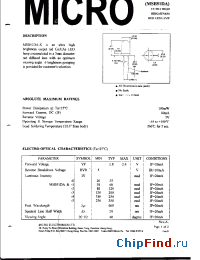 Datasheet MSB51DA-2 manufacturer Micro Electronics