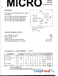 Datasheet MY51T manufacturer Micro Electronics