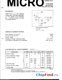 Datasheet MYB51CAS-3 manufacturer Micro Electronics