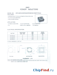 Datasheet SPC-06703 manufacturer Micro Electronics